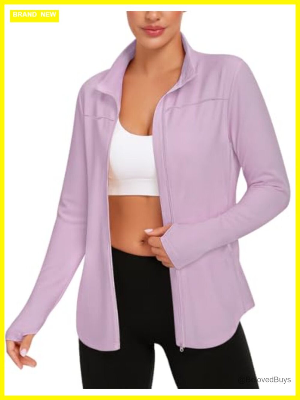 Women's UPF 50+ Lightweight Zip Up Sun Protection Jacket